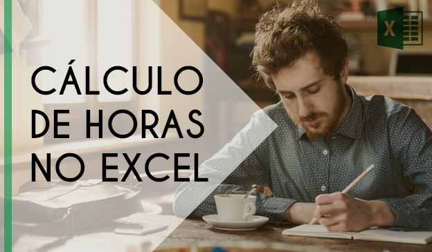 Banner Cálculo de horas no Excel