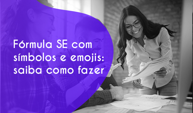 Banner Fórmula SE com símbolos e emojis: saiba como fazer
