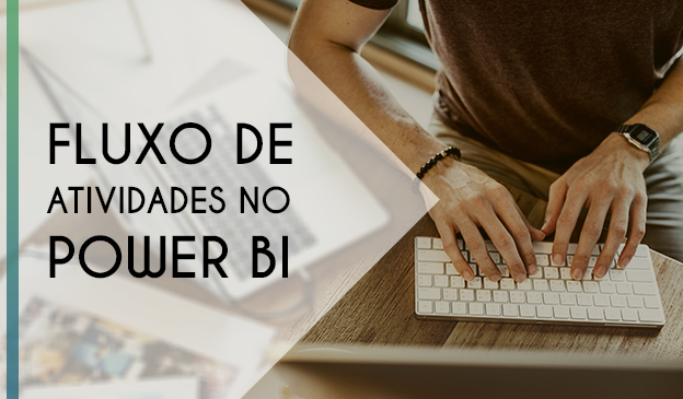 Banner Fluxo de atividades no Power BI