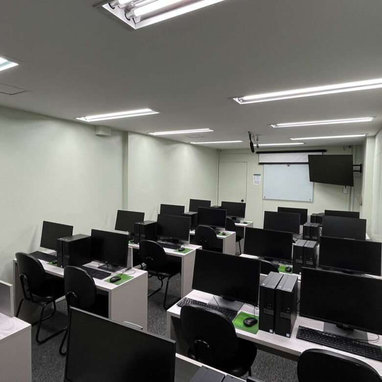 Foto sala de aula Green