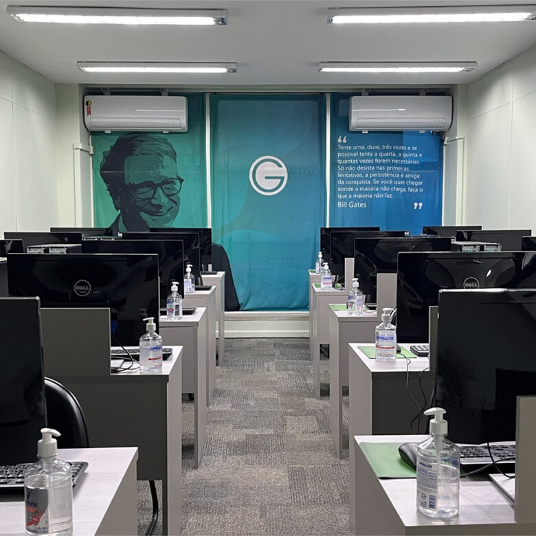 Foto sala de aula Green