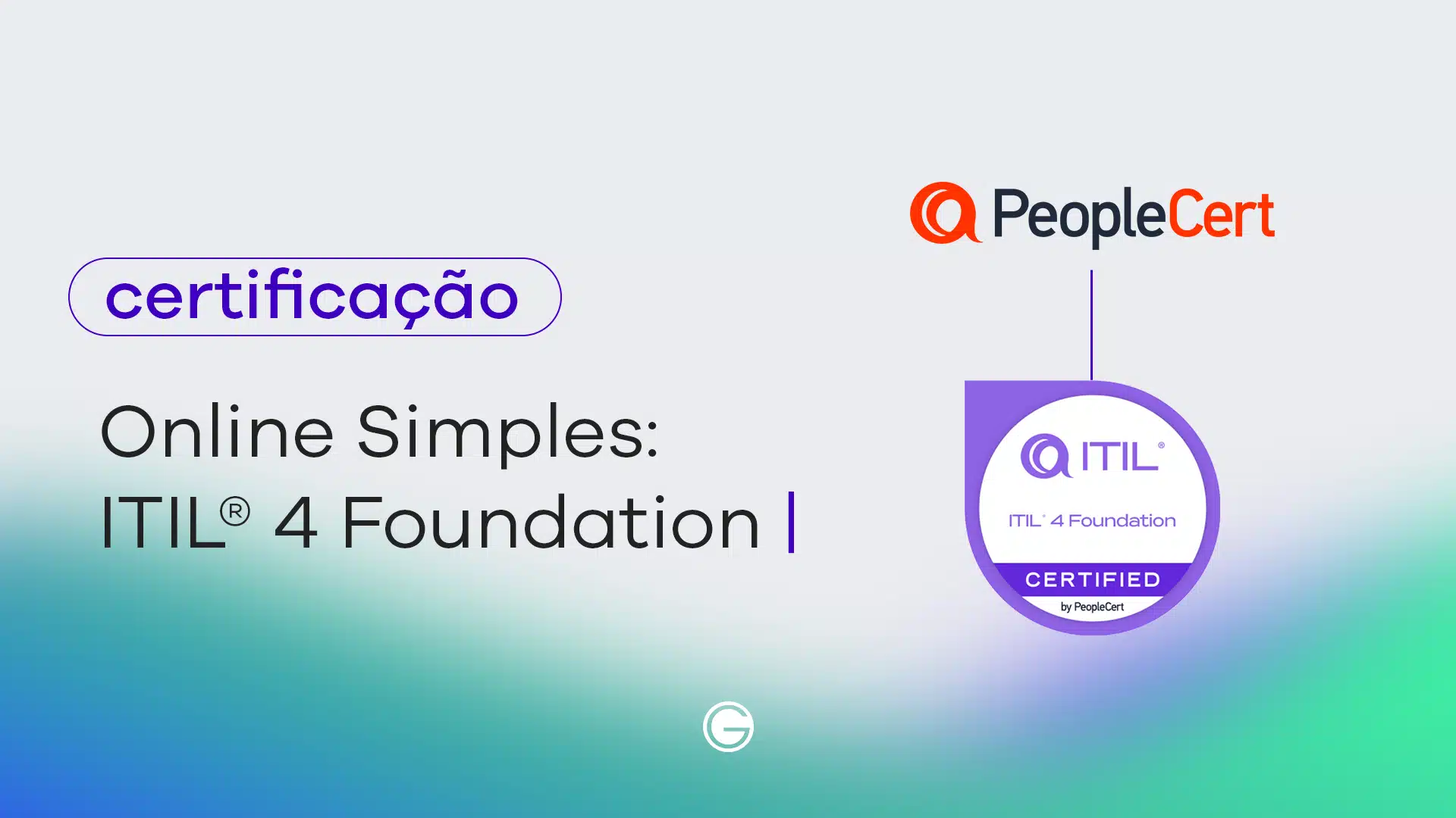 Imagem de capa Exame Online Simples: ITIL® 4 Foundation