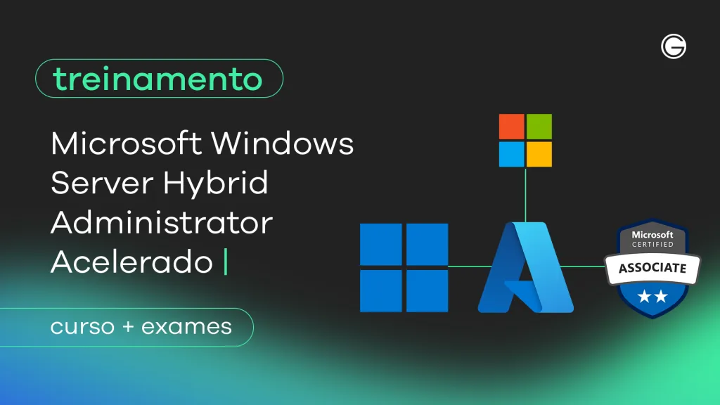 Imagem de capa MS Windows Server Hybrid Administrator Acelerado + Exames