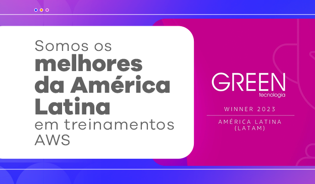 Banner Somos os melhores da América Latina em treinamentos AWS: saiba mais!