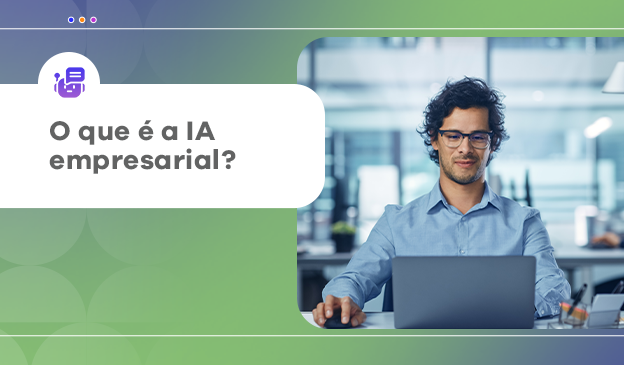 Banner O que é a IA empresarial?