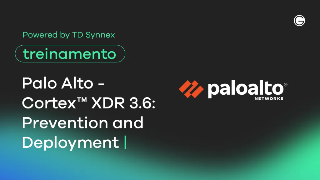 Imagem de capa TR-Cortex XDR: Security Operations and Integration (antigo PAN-260)