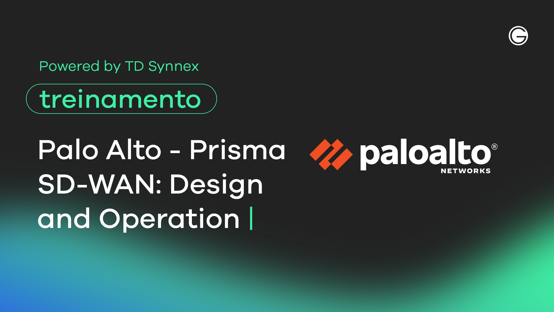 Imagem de capa Palo Alto – Prisma SD-WAN: Design and Operation (EDU-238)