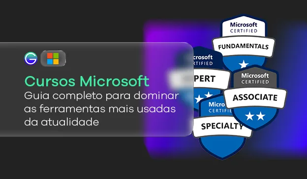 Banner Cursos Microsoft: guia completo para dominar as ferramentas atuais