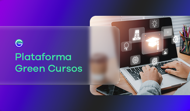 Banner Plataforma Green Cursos: a melhor capacitação em tecnologia