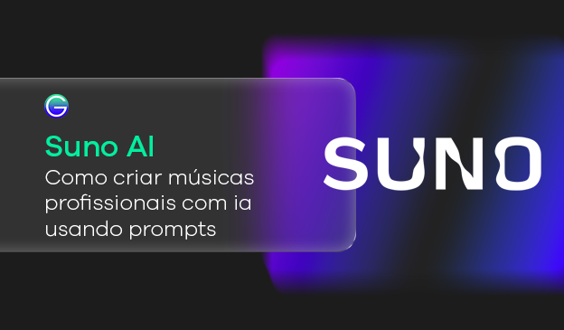 Banner Suno AI: como criar músicas profissionais com IA usando prompts