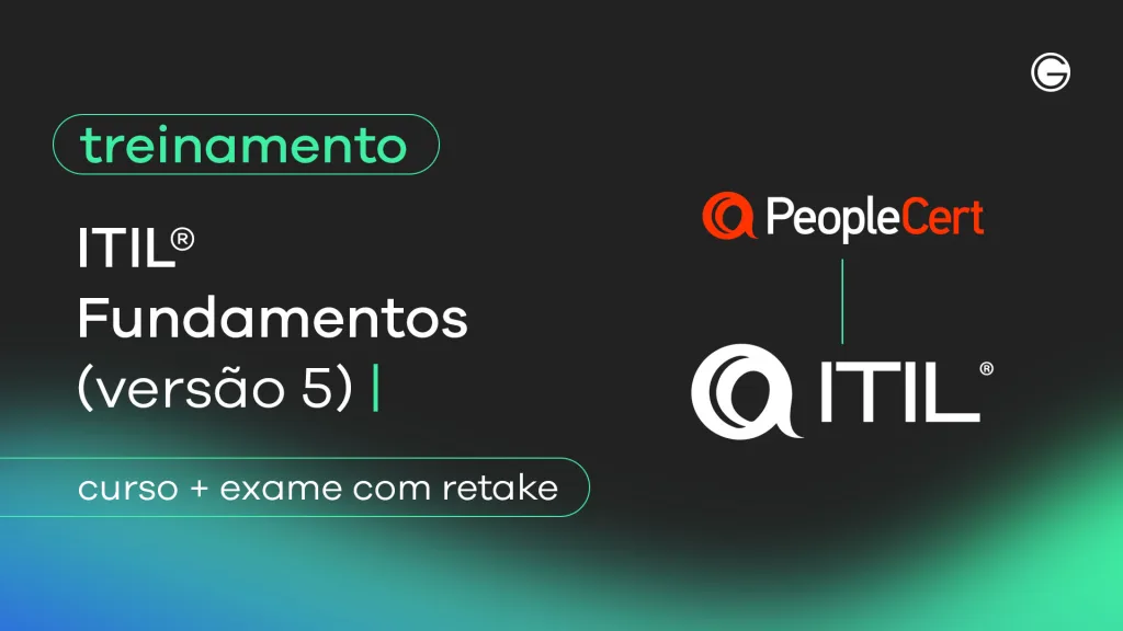 Imagem de capa ITIL® Fundamentos (Versão 5) (Curso Live + Exame Online Retake)